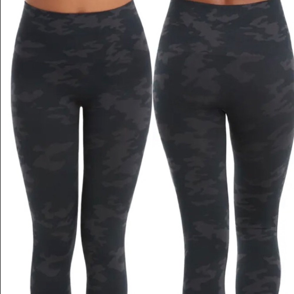 Spanx camo leggings size Small